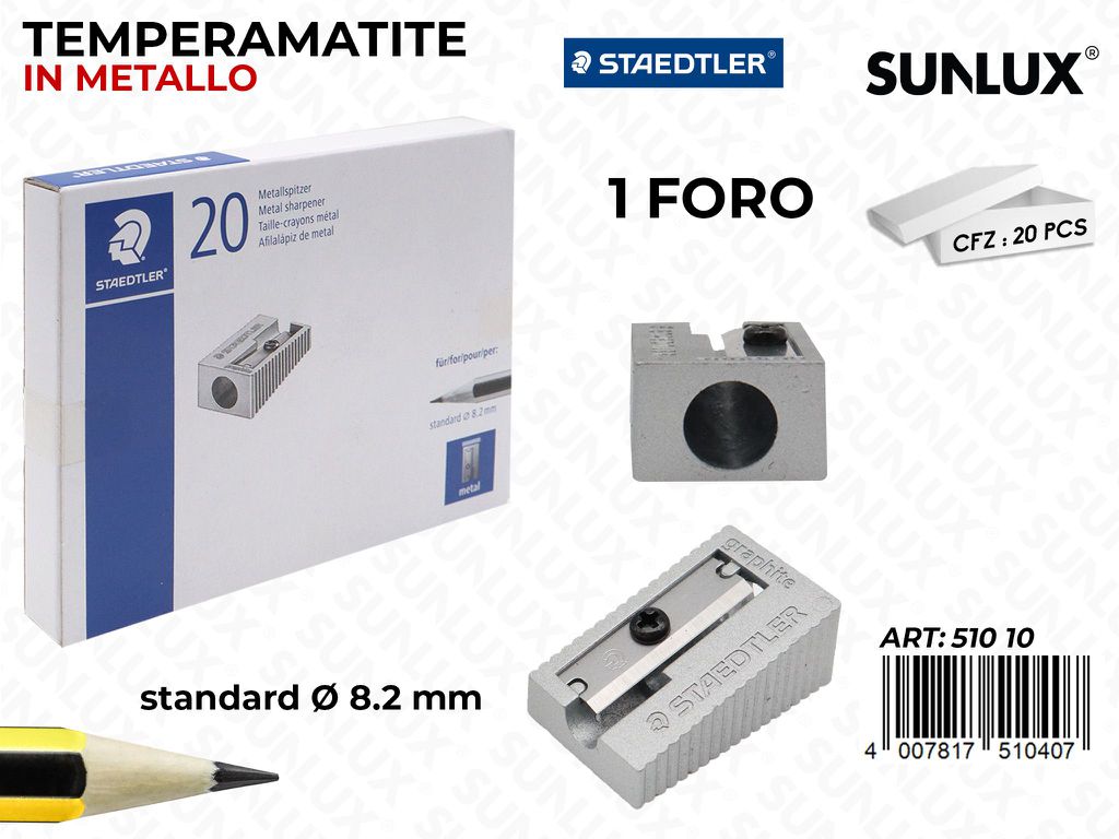 Staed. Temperama. 1 Foro Matallo/ Pz da 20