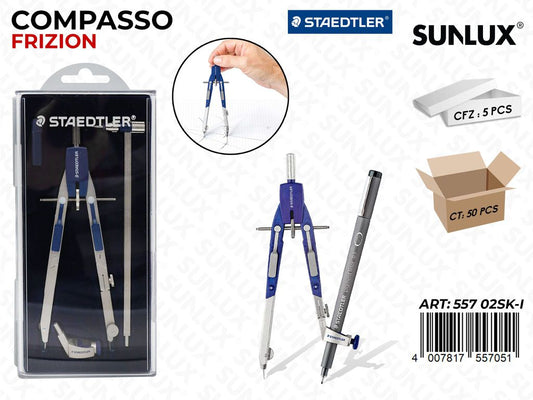 Staedtler Compassi 557 02SK-I Frizion