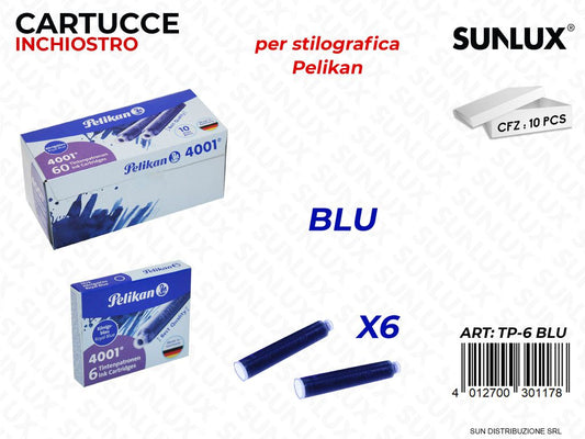 Cartucce Ad Inchiostro Tp/6 Blu Royal