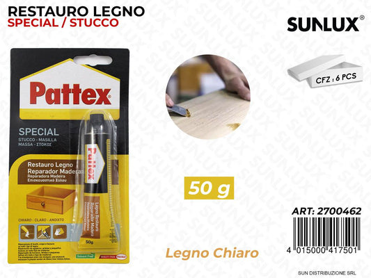 Pattex Restauro Stucco Legno Chiaro 50G