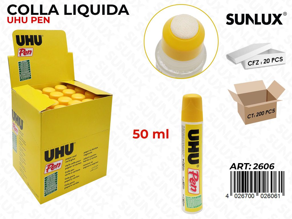 Uhu Pen Colla Liquida 50ML