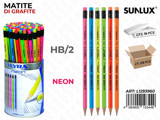Barattolo 96 Lyra Neon HB2 / Pz da 96