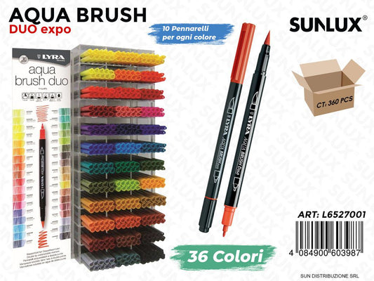 Esp. Aqua Brush Duo 36 Col.