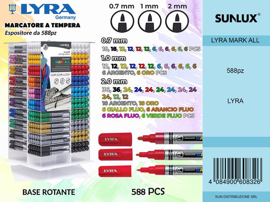 Esp. Lyra Mark All Col. Ass. Punte Ass.