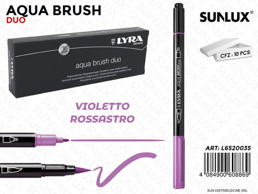 Lyra Aqua Brush Duo Violetto Rossastro