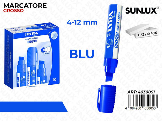 Lyra Grosso Marcatore P.scalp. Blu