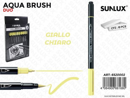 Lyra Aqua Brush Duo Giallo Chiaro