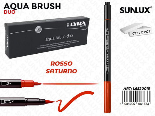 Lyra Aqua Brush Duo Rosso Saturno