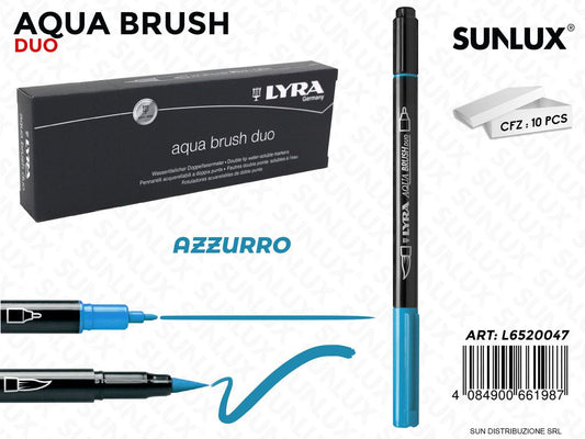 Lyra Aqua Brush Duo Azzurro