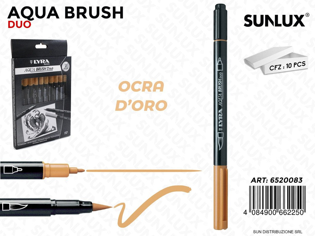 Lyra Aqua Brush Duo Ocra D'oro