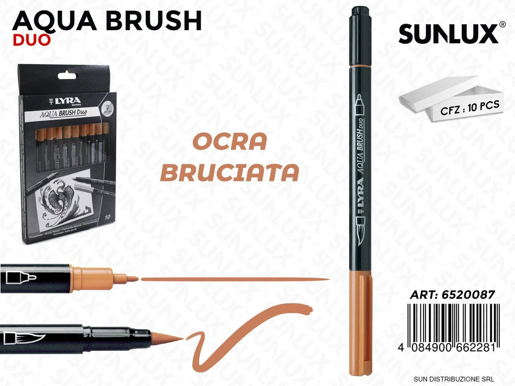 Lyra Aqua Brush Duo Ocra Bruciata