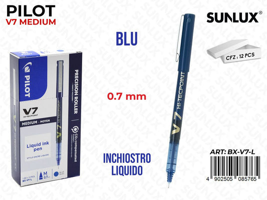 Pilot V7 Blu da 12