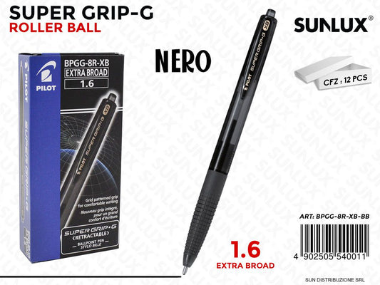 Super Grip -g Xb a Scatto 1.6 Mm Nero