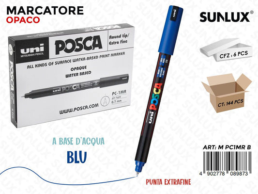 Uni Poscapen PC-1MR F Blue