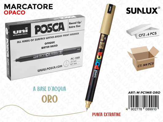 Uni Poscapen PC-1MD F Oro