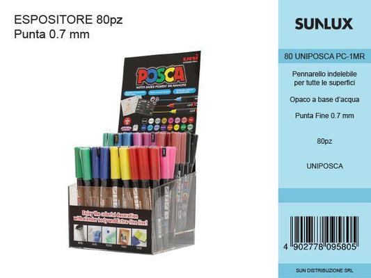 Esp. Uni Posca Pen 0.7 Col. Ass.
