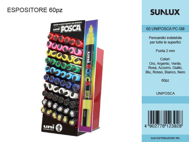 Esp Uni Posca PC-5M M Col. Ass.