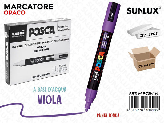 Uni Posca PC-5M M Viola da 6