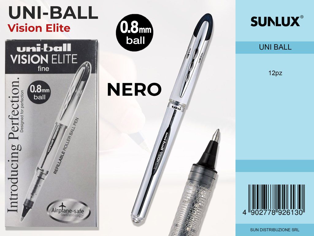 Uniball Vision Elite Nero 0.8MM