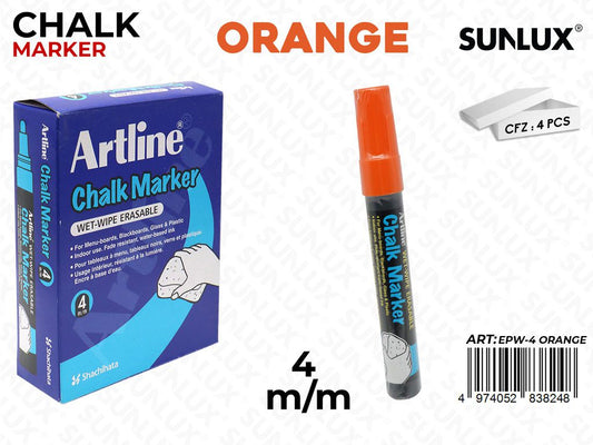 Pennarello Chalk Marker Arancione