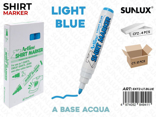 Pen. Shirt Marker per Tessuto Azzurro