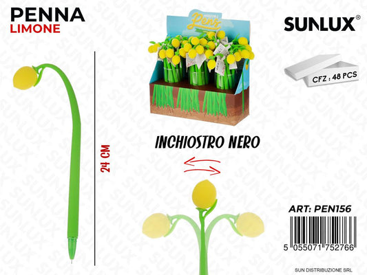 ESP. PENNA NERA LIMONE FLESS. 24CM /PZ DA 48**