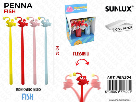 ESP. PENNA NERA FISH FLESS. 23CM /PZ DA 48**
