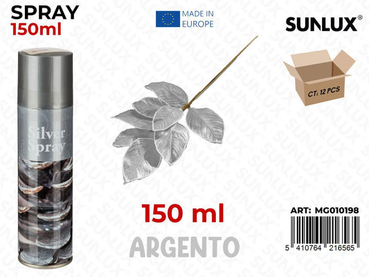 SPRAY ARGENTO 150 ML /PZ DA 12**