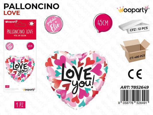 Palloncino i Love You 45CM