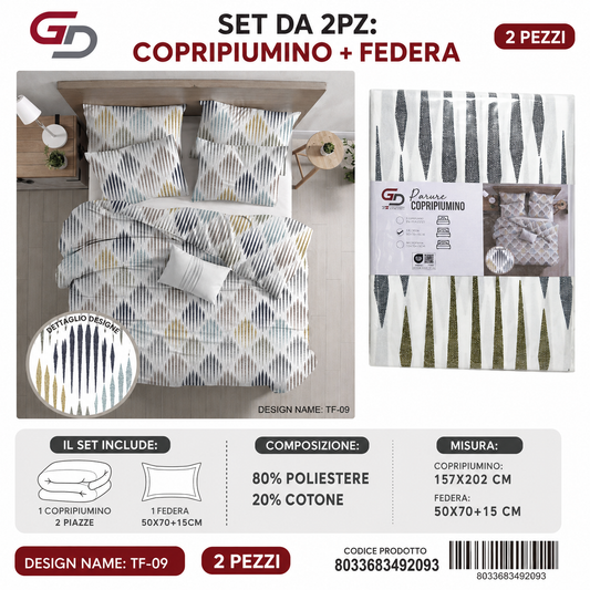 Parure Copripiumino Tf-09