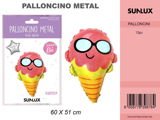 Palloncino Cono Gelato 60*51 Cm
