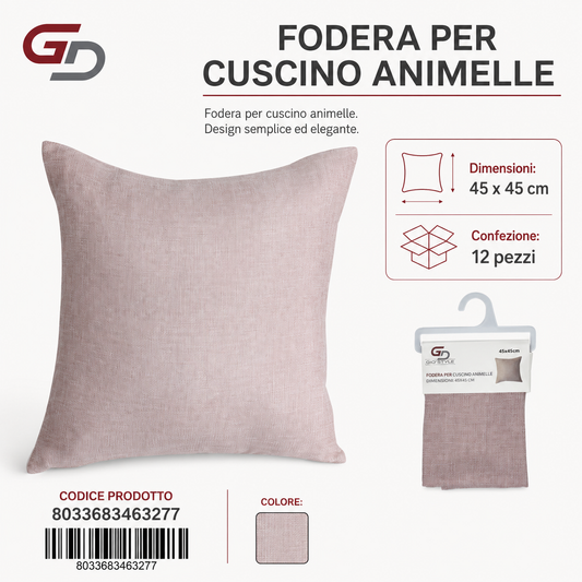 Federa Per Cuscino Animelle Joelle 45*45Cm