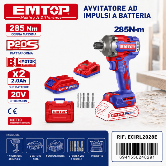 Driver Dimpatto Senza Fili 20v