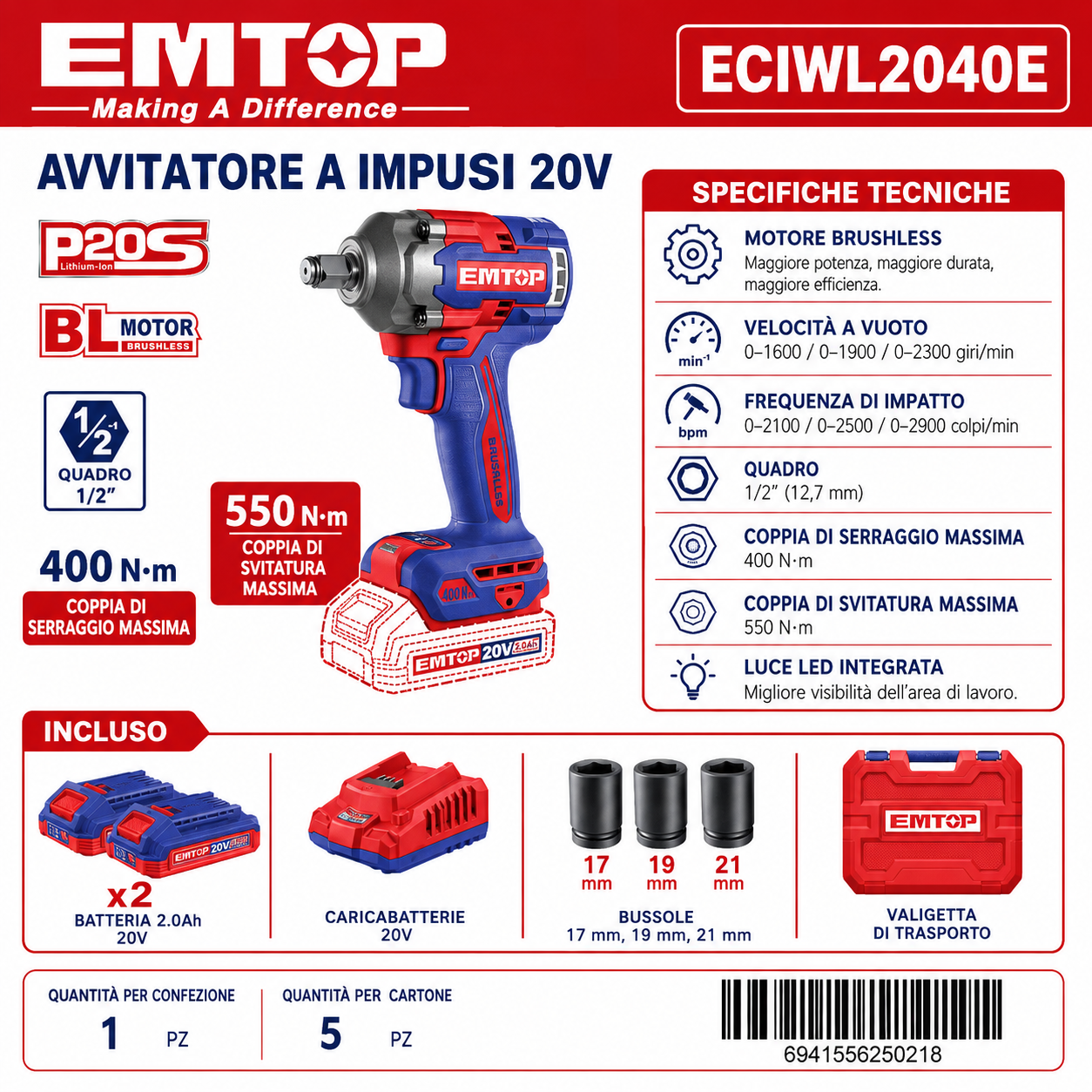 Avvitatore a Batteria