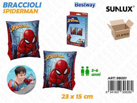 Braccioli Spiderman 23*15CM