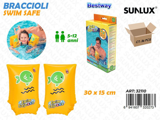 Braccioli Swim Safe 30*15CM