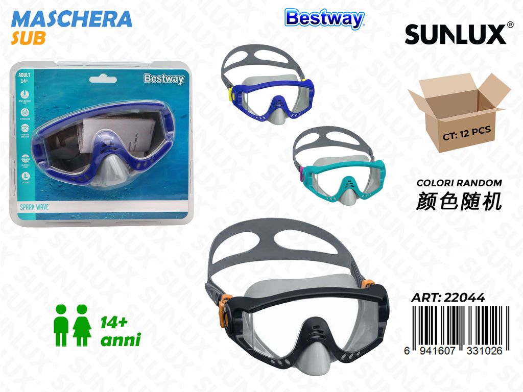 Maschera Sub Col. Ass.