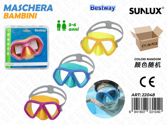 Maschera Dual Lens Ass. 3-6ANNI