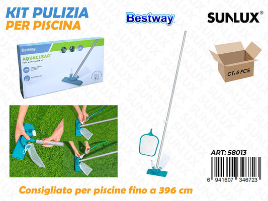 Kit Pulizia per Piscina 203CM