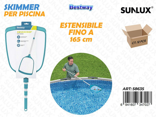Skimmer Piscina Max. 165CM
