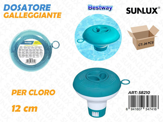 Dosatore di Cloro Galleggiante 12.5 Cm
