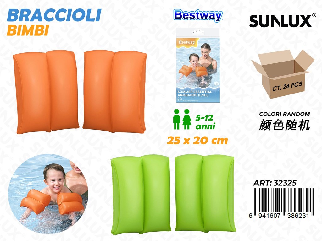 Braccioli Bimbi Ass. 25*20CM