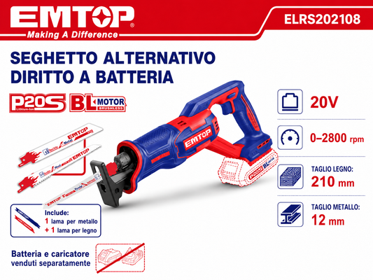 Seghetto a Gattuccio a Batteria 20v