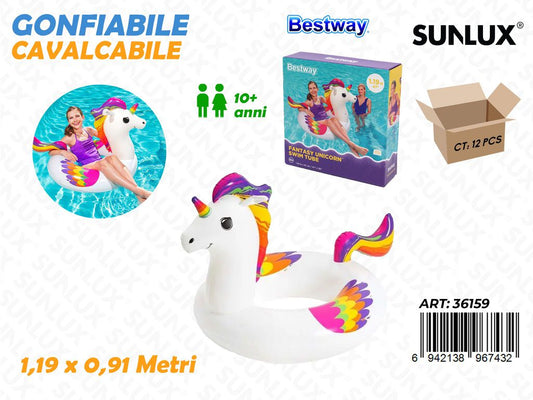 Salvagente Cavalcabile Unicorno 1.19*0.91MT