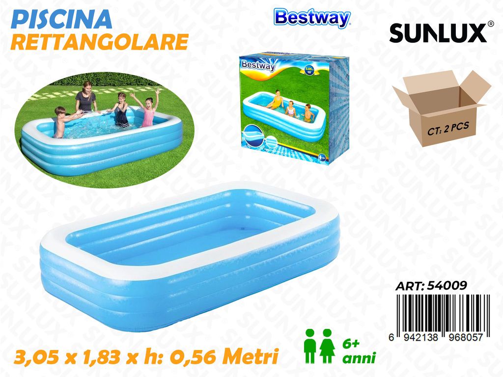 Piscina Rettangolare 3.05*1.83*0.56MT