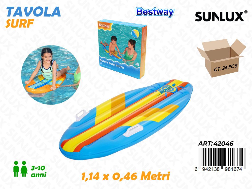 Tavolo da Nuoto Gonfiabile 1.14*0.46MT