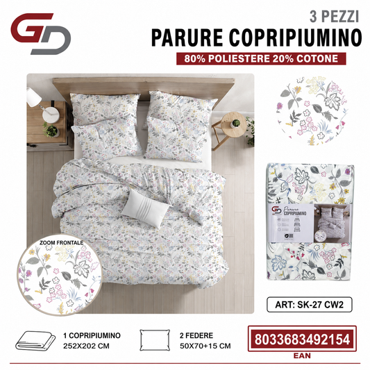 Parure Copripiumino Sk-27 Cw2