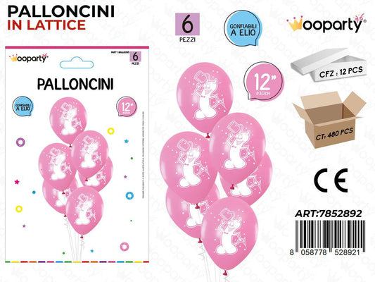 Palloncini Addio al Nubilato 6PCS D.30CM