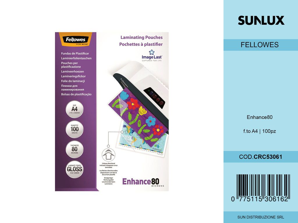 Ff Pouches Poliestere A4 SPESS.80 My 100FF/Pacco