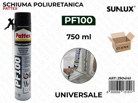 Pattex Schiuma Poliuretanica PF100 750ML
